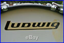 1 OWNER! 1969 LUDWIG USA 22 PSYCHEDELIC RED BASS DRUM for YOUR DRUM SET! #Z876