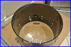 1 OWNER! 70's Ludwig 14 SMOKE VISTALITE CONCERT TOM for YOUR DRUM SET! LOT #E69