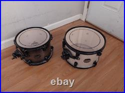 10 and 12 Mapex Mars Armory Tom Drums