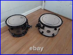 10 and 12 Mapex Mars Armory Tom Drums
