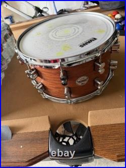 14 x 7.5 Inch DW Limited Dark Stain Maple and Walnut Snare