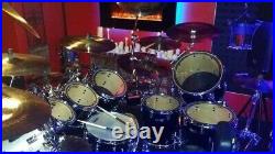16 piece drum set used