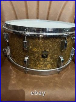 1940's Leedy Broadway Parallel 14x7 Snare