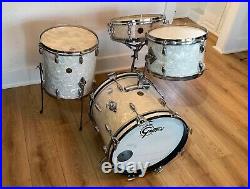 1960s Gretsch Progressive Jazz Drum Set 18-14-8-4x14 Max Roach Snare