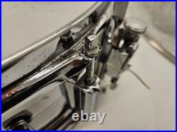 1960s Vintage Rogers 7-Line Dynasonic 5x14 COB Snare Drum
