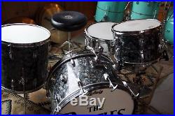 1964 Ludwig Drum Super Classic Set 1964 Black Diamond 13, 16, 22