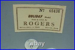 1966 Rogers 16 HOLIDAY FLOOR TOM in CHAMPAGNE SPARKLE for YOUR DRUM SET! S489