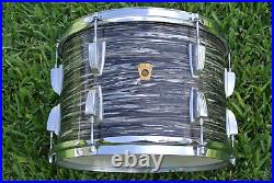 1967 Ludwig CLASSIC 13 BLACK OYSTER PEARL RIDE TOM for YOUR DRUM SET! LOT #E268