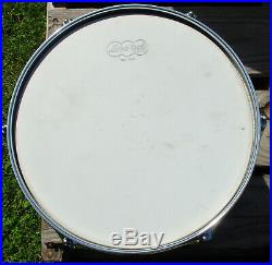 1968 LUDWIG Black Oyster Pearl Downbeat set 12, 14, 20 Excellent condition