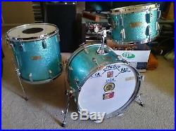 1969-70 Sonor Swinger Outfit Beechwood Players Quality Drum Set 20 13 16