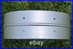 1970's LUDWIG 5X14 ACROLITE SNARE DRUM SHELL + BADGE for YOUR DRUM SET! LOT S133
