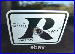 1970's ROGERS USA 24 BLACK BASS DRUM SHELL for YOUR DRUM SET! LOT J619