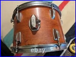 1970s LUDWIG DRUM SET DOUBLE BASS 6 PIECE KIT 3 PLY RARE 1972-1976 FLOOR TOM