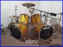 1970s Ludwig Double Bass Drum Set