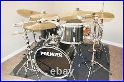 1970s Premier Drumset with Zildjian K, A Custom, and A cymbals, Yamaha hardware