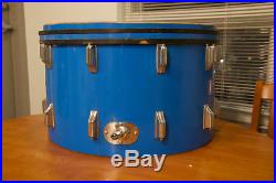 1972 Rogers Fullerton Era Pacific Blue 12/13/16/22 4pc Drum Set