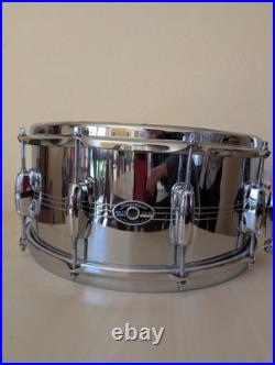 1977 Slingerland 6.5 x 14 SOUND KING Snare Drum