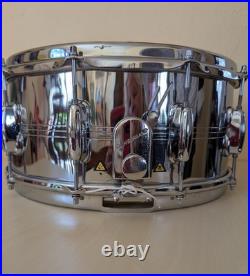 1977 Slingerland 6.5 x 14 SOUND KING Snare Drum
