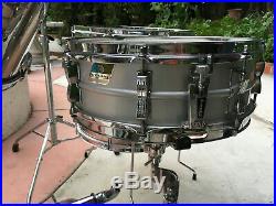 1978 Ludwig Stainless Steel 7pc Overdrive drum set