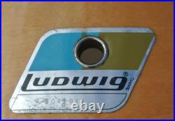 1980's LUDWIG USA 14 CLASSIC SERIES NATURAL TOM for YOUR DRUM SET! LOT L841