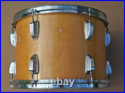 1980's LUDWIG USA 14 CLASSIC SERIES NATURAL TOM for YOUR DRUM SET! LOT L841