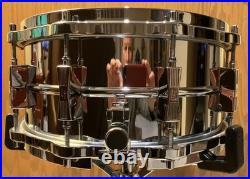 1980's Sonor Phonic D506 6.5x14 Snare Drum with Hella Die Cast Hoops