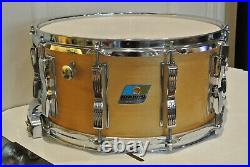 1980s LUDWIG 6.5X14 THERMOGLOSS ROCK CONCERT SNARE DRUM for YOUR DRUM SET! #F275