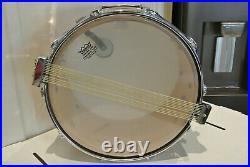 1980s LUDWIG 6.5X14 THERMOGLOSS ROCK CONCERT SNARE DRUM for YOUR DRUM SET! #F275