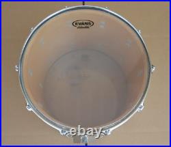 1981 LUDWIG Chicago USA CLASSIC 14 SILVER SPARKLE POWER TOM 4 YOUR DRUM SET J45