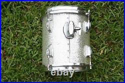 1981 LUDWIG Chicago USA CLASSIC 8 SILVER SPARKLE POWER TOM fr YOUR DRUM SET J76