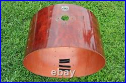 1982 TAMA 24 SUPERSTAR CHERRY WINE BASS DRUM SHELL for YOUR DRUM SET! LOT i137