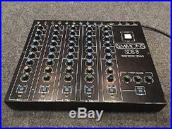 1984 SIMMONS SDS-8 Analog Electronic Drum Set (Module, 5 Pads, and Rack)
