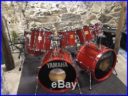 1990 Yamaha Rock Tour Custom 8- Piece Drum Set