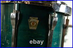 1990s Ludwig Classic Emerald Shadow Drum Set 1990s Ludwig Classic Emerald Shadow Drum Set