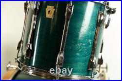 1990s Ludwig Classic Emerald Shadow Drum Set 1990s Ludwig Classic Emerald Shadow Drum Set
