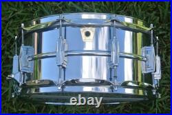 1994 LUDWIG SUPRAPHONIC-402 6.5X14 SNARE DRUM for YOUR BONHAM SET! L50