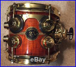 1998 DW 25th Anniversary drum Set 8 10 12 14 15 22 14S very good to excellent