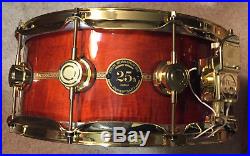 1998 DW 25th Anniversary drum Set 8 10 12 14 15 22 14S very good to excellent