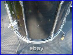 1999 Pearl Export Select Ebony Mist  Mahogany/Poplar/Birch Hybrid Shells