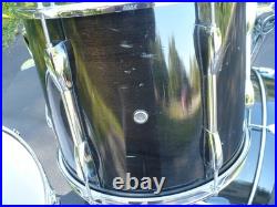 1999 Pearl Export Select Ebony Mist  Mahogany/Poplar/Birch Hybrid Shells