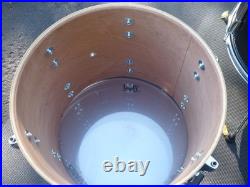 1999 Pearl Export Select Ebony Mist  Mahogany/Poplar/Birch Hybrid Shells
