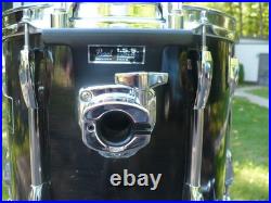 1999 Pearl Export Select Ebony Mist  Mahogany/Poplar/Birch Hybrid Shells