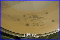 2011 Signed Johnny Craviotto Solid Maple Drum Set 18 12 14 + Matching Snare