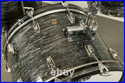 2014 Ludwig Legacy Maple Oyster Black Pearl Drum Set