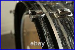 2014 Ludwig Legacy Maple Oyster Black Pearl Drum Set