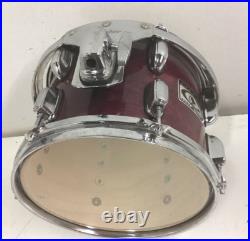 3 Premier Cambria Rack Toms 14 12 10 Purple Stain Drum Kit 3 Premier Cambria Rack Toms 14 12 10 Purple Stain Drum Kit