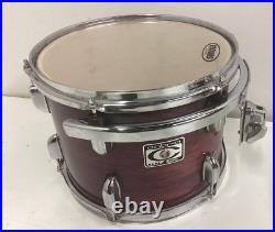 3 Premier Cambria Rack Toms 14 12 10 Purple Stain Drum Kit 3 Premier Cambria Rack Toms 14 12 10 Purple Stain Drum Kit
