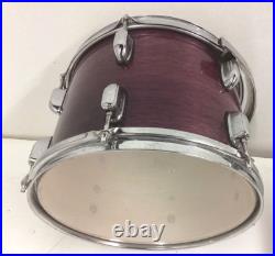 3 Premier Cambria Rack Toms 14 12 10 Purple Stain Drum Kit 3 Premier Cambria Rack Toms 14 12 10 Purple Stain Drum Kit