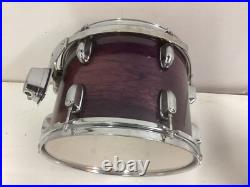 3 Premier Cambria Rack Toms 14 12 10 Purple Stain Drum Kit 3 Premier Cambria Rack Toms 14 12 10 Purple Stain Drum Kit
