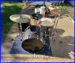 4-Piece Adult Pearl Drum Set With Cymbals, Hardware and More Great For Gigs